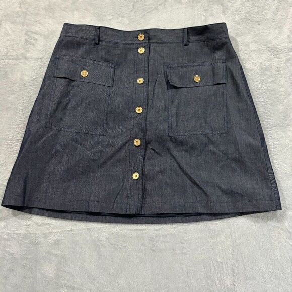 MICHAEL MICHAEL KORS  Button Front Skirt Sz‎ 16 NWT NO CHAIN - Picture 2 of 4